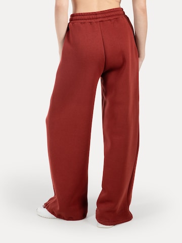 Loosefit Pantalon 'Siara' Smilodox en marron