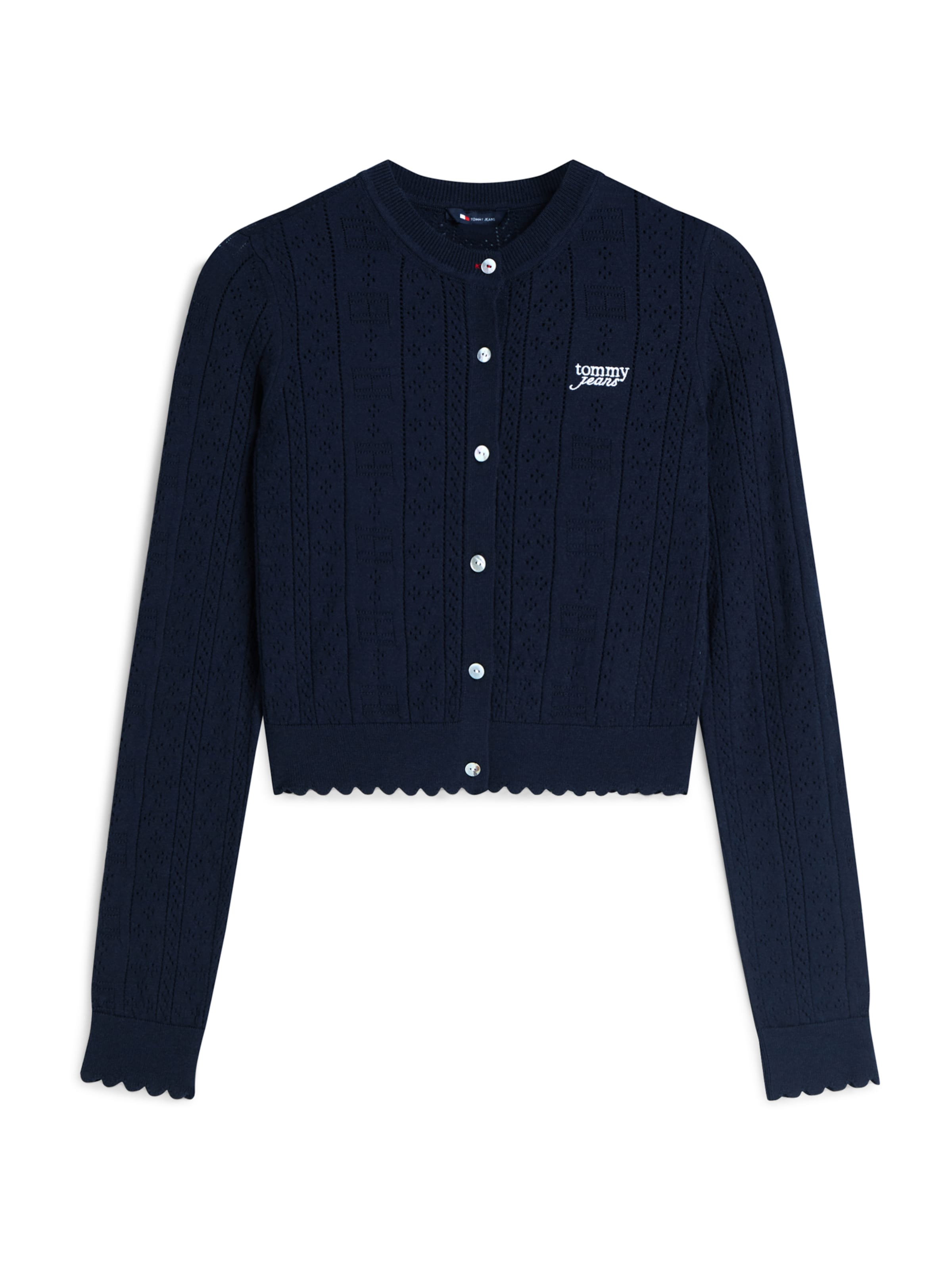 Tommy Jeans Knit Cardigan in Dark blue, Item view