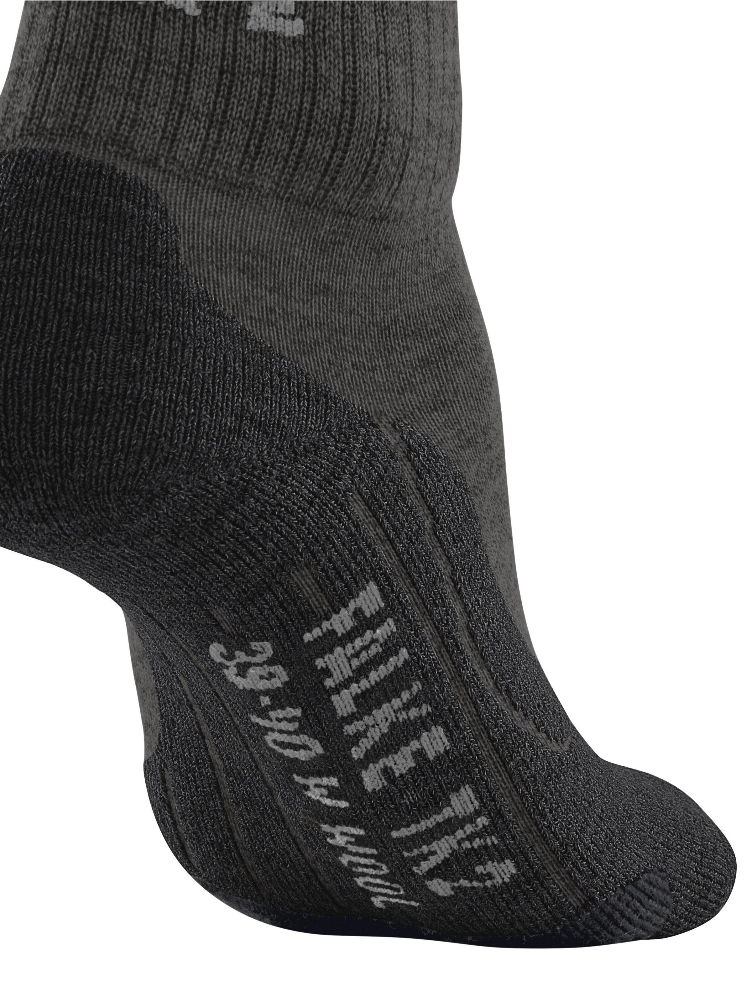 FALKE Athletic Socks 'TK2 Explore Wool Short' in Black