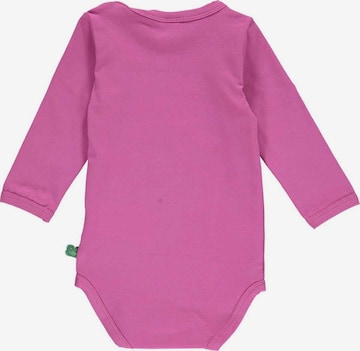 Barboteuse / body 'Langarm' Fred's World by GREEN COTTON en rose