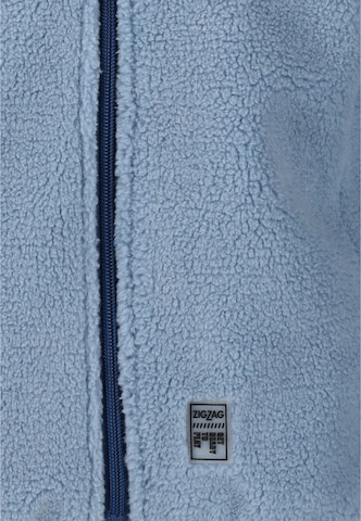 ZigZag Fleece Jacket in Blue