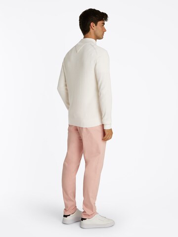 TOMMY HILFIGER Pullover in Weiß