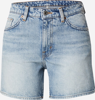 Monki Shorts in 24 in blue denim, Produktansicht