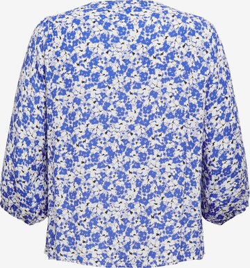 ONLY Carmakoma Bluse 'Dazz' in Blau