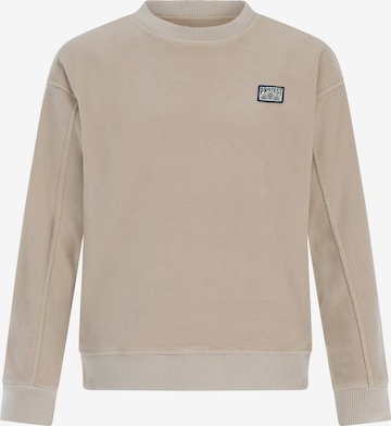 Pull-over 'PRTHawk' PROTEST en marron : devant