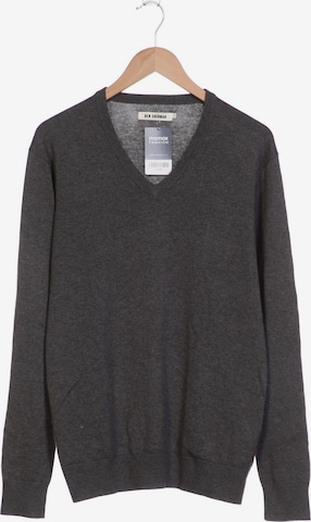 Ben Sherman Sweater & Cardigan in L in Grey: front