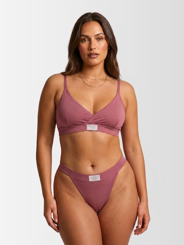DOUVOS CONTOUR Triangel Sports-BH i pink