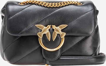 PINKO - Bolso de hombro 'LOVE PUFF MINI CL SHEEP NAPPA 100039 A0F2' en negro: frente