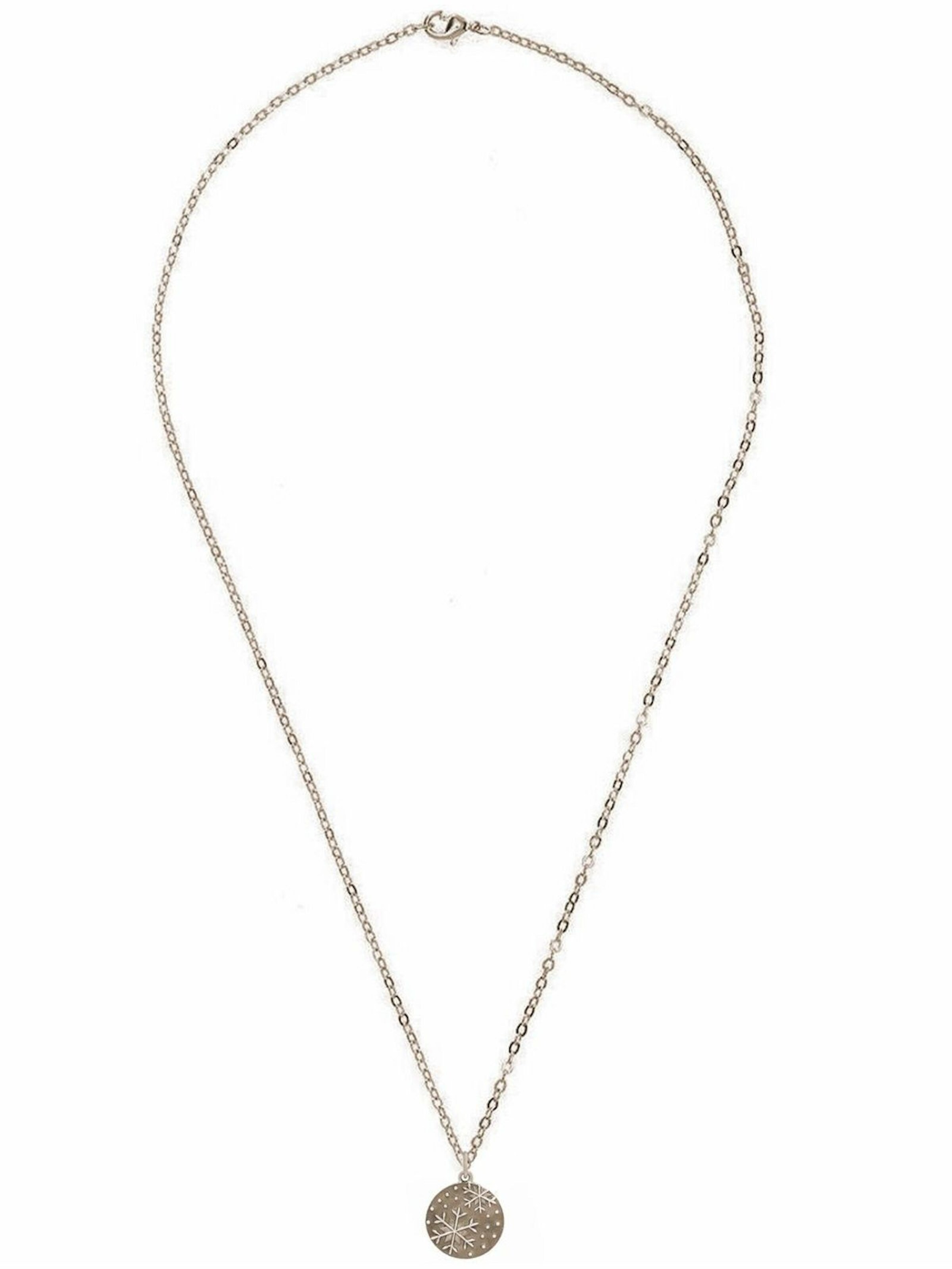 Gemshine Kette in Silber: Vorderseite