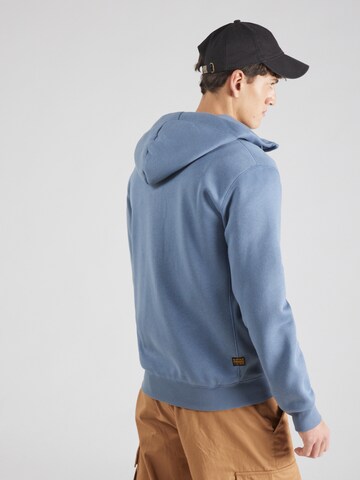 G-STAR Bluza rozpinana 'Premium Core' w kolorze niebieski