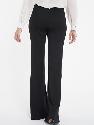 Ana Alcazar Boot cut Pants 'Segala' in Black