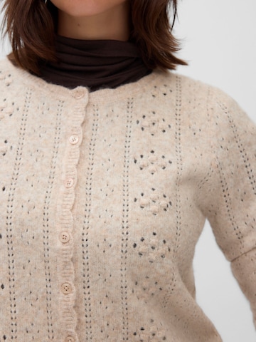VERO MODA Gebreid vest 'AWRie' in Grijs