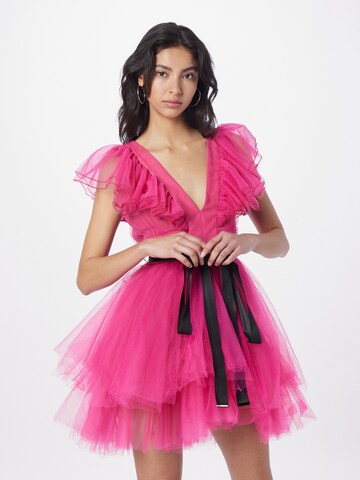 PINKO - Vestido de gala 'FILIPPINE' en rosa: frente