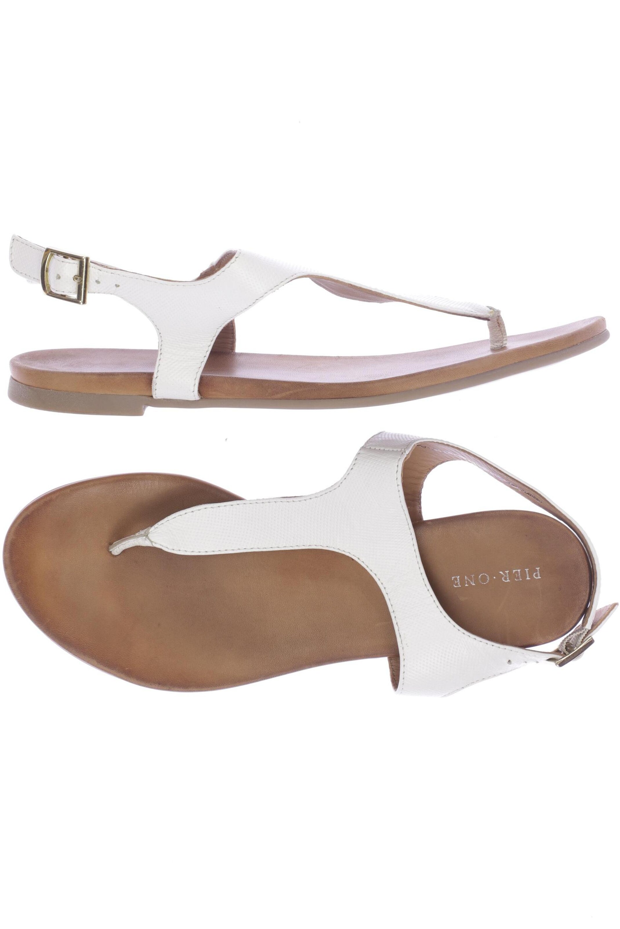 Pier One Sandals & High-Heeled Sandals in 41 in White: front