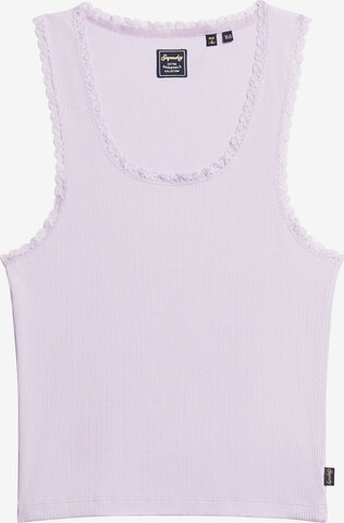 Superdry Top in Purple: front