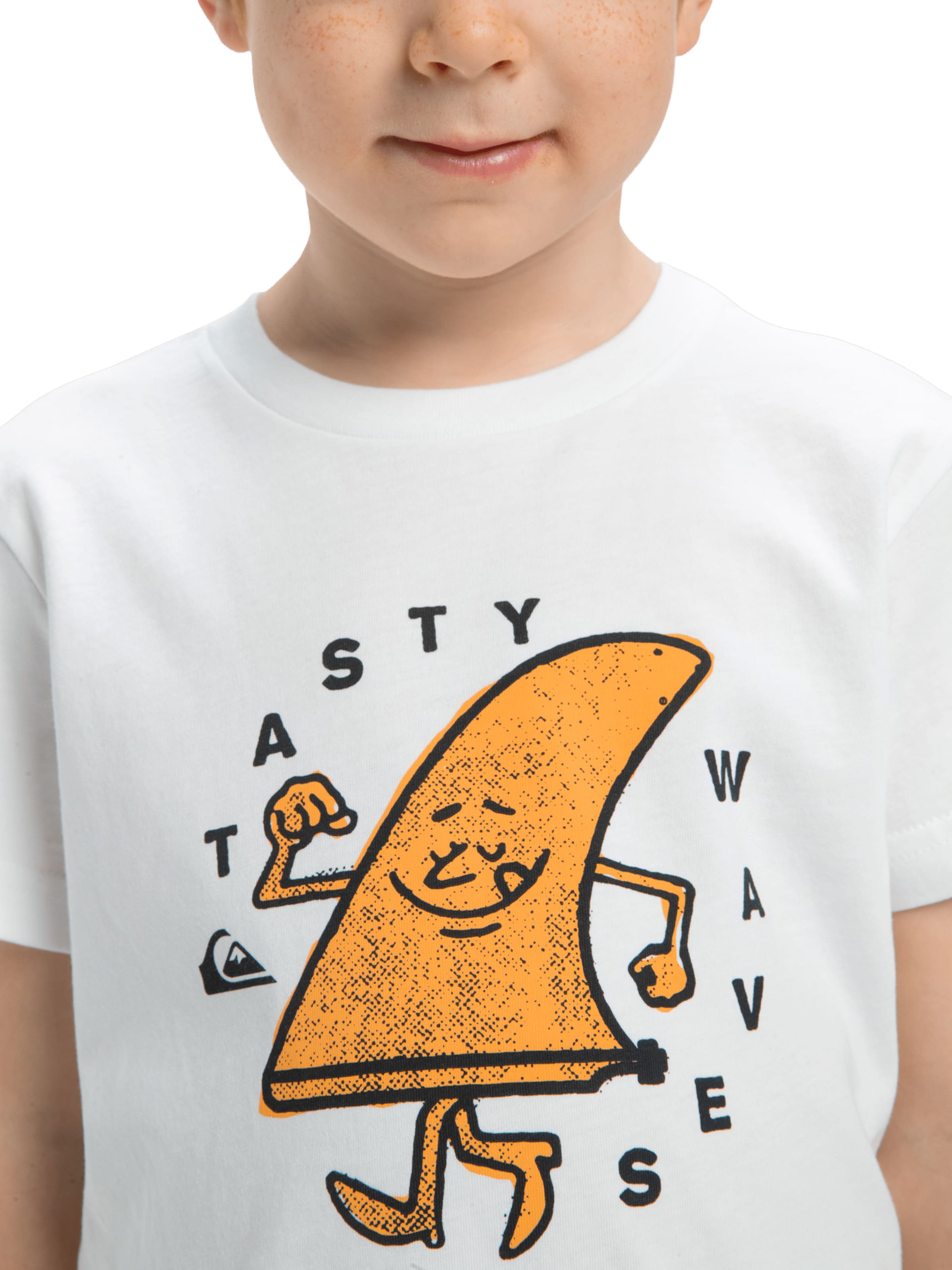 T-Shirt 'Tasty Waves' QUIKSILVER en blanc