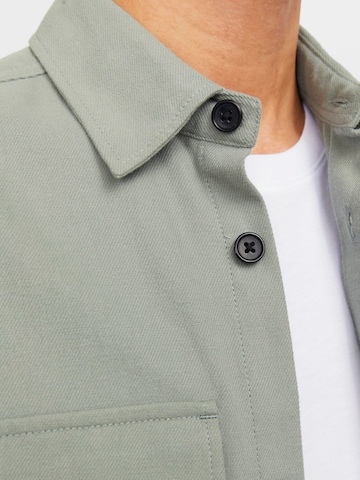 JACK & JONES Regular fit Button Up Shirt 'Croy' in Green
