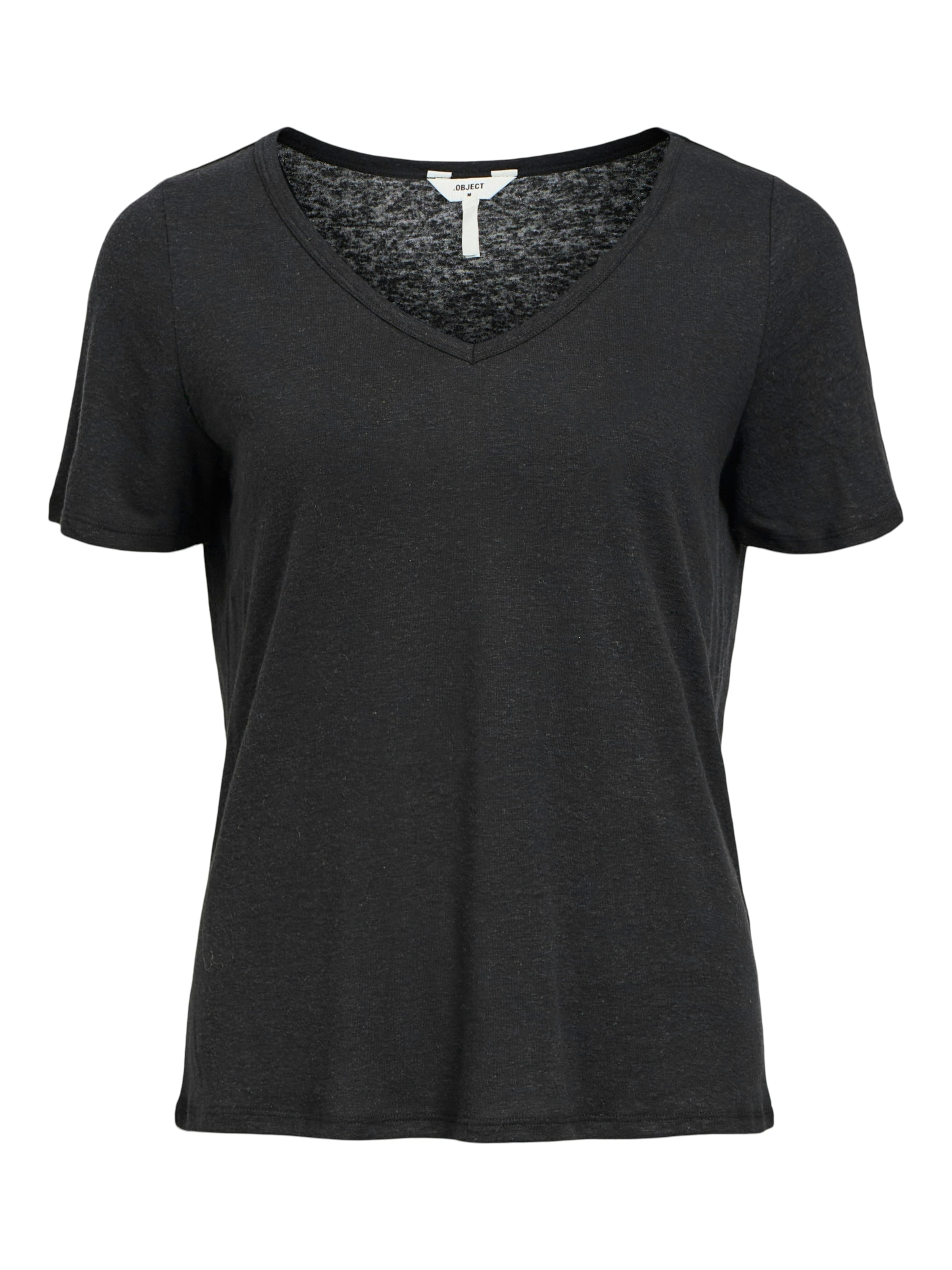 OBJECT Футболка 'THEA' в Черный: спереди