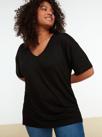T-shirt Trendyol Curve en noir