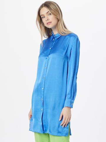 Warehouse Bluse in Blau: predná strana