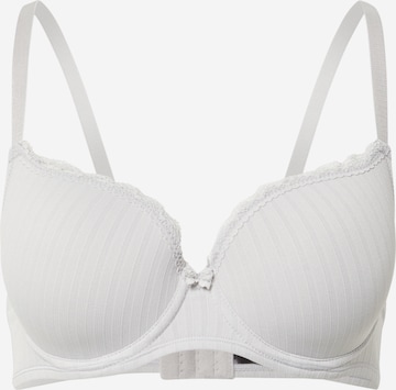 LingaDore T-shirt Bra in Grey: front