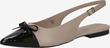 Ballerines CAPRICE en beige : devant