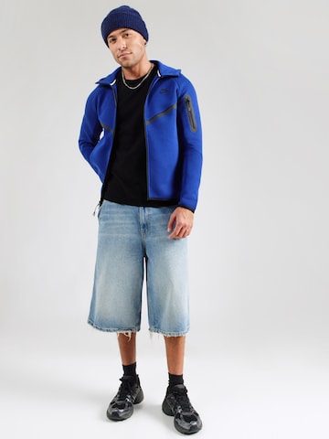 zils Nike Sportswear Sportiska jaka 'Tech Fleece'