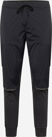 On Tapered Sports trousers 'Weather' in Black: front