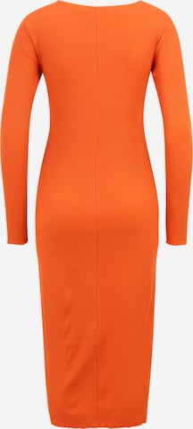 Lindex Maternity - Vestido 'Johanna' em laranja