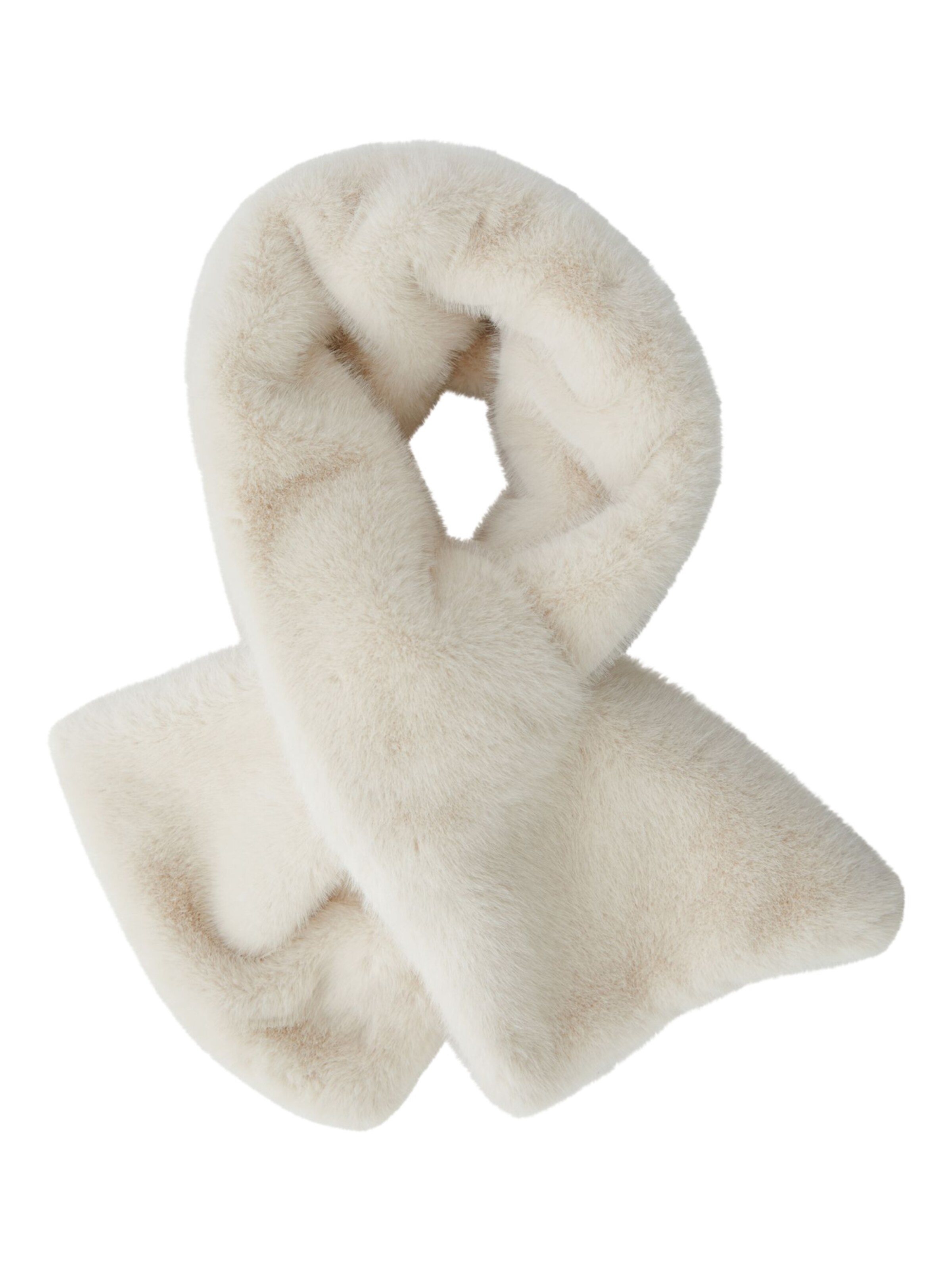 OUI Scarf in White: front