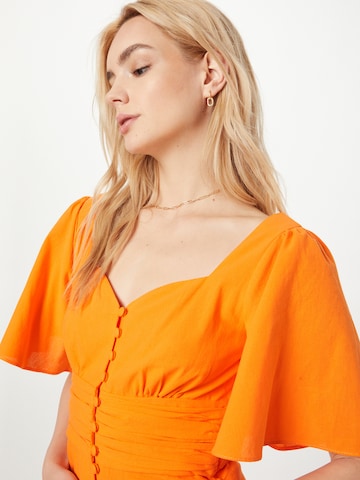 Olivia Rubin Letní šaty 'SELINA' – oranžová