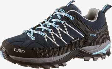CMP Lace-Up Shoes 'Rigel' in Blue: front