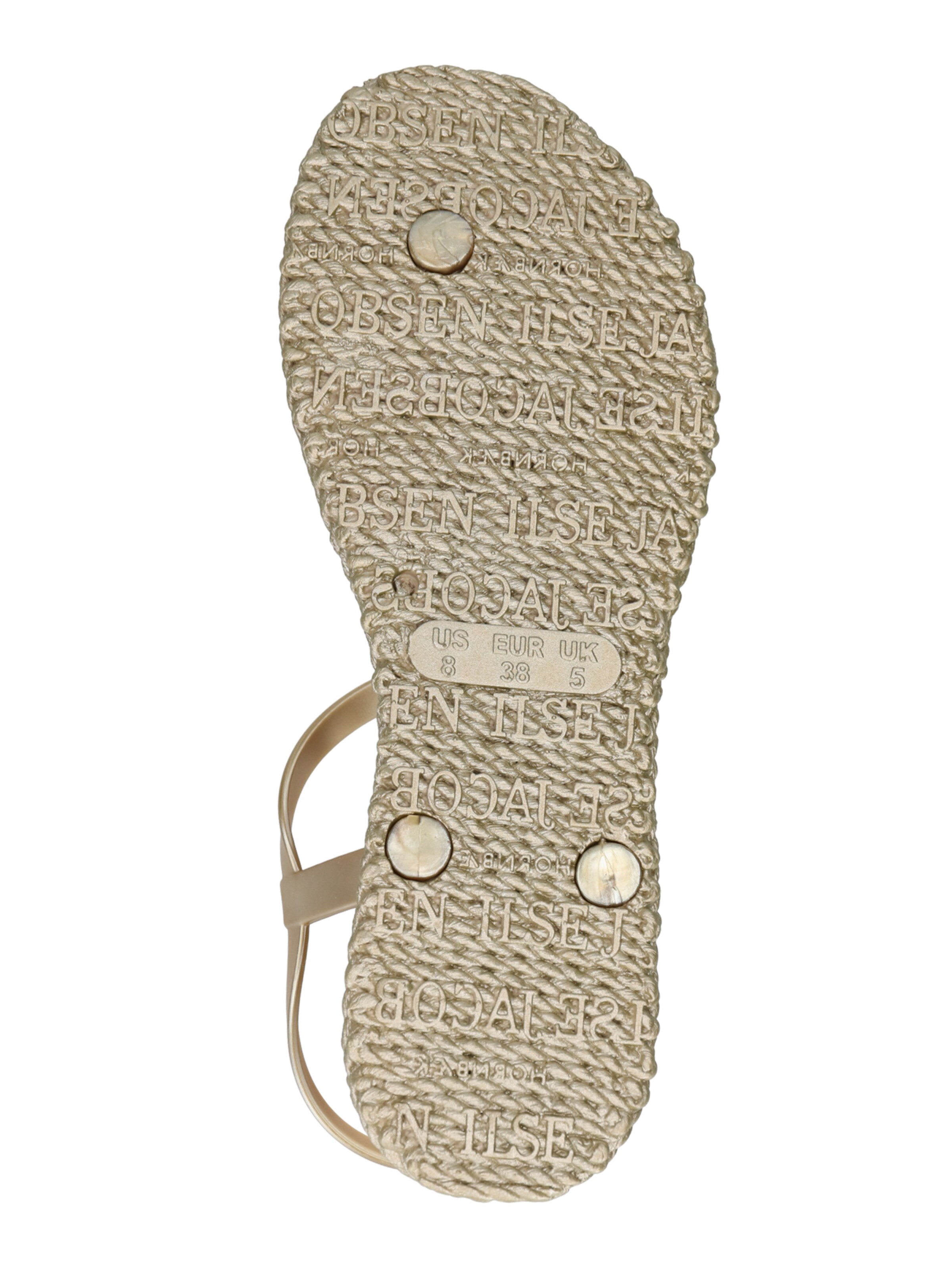 ILSE JACOBSEN Klipklappere i beige