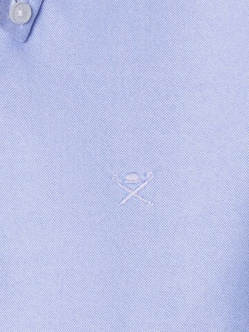 Hackett London Regular Fit Hemd 'Ess' in Blau