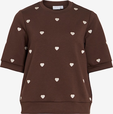 VILA Sweatshirt 'VISif' i brun: forside