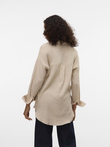 Chemisier 'VMNatali' VERO MODA en gris