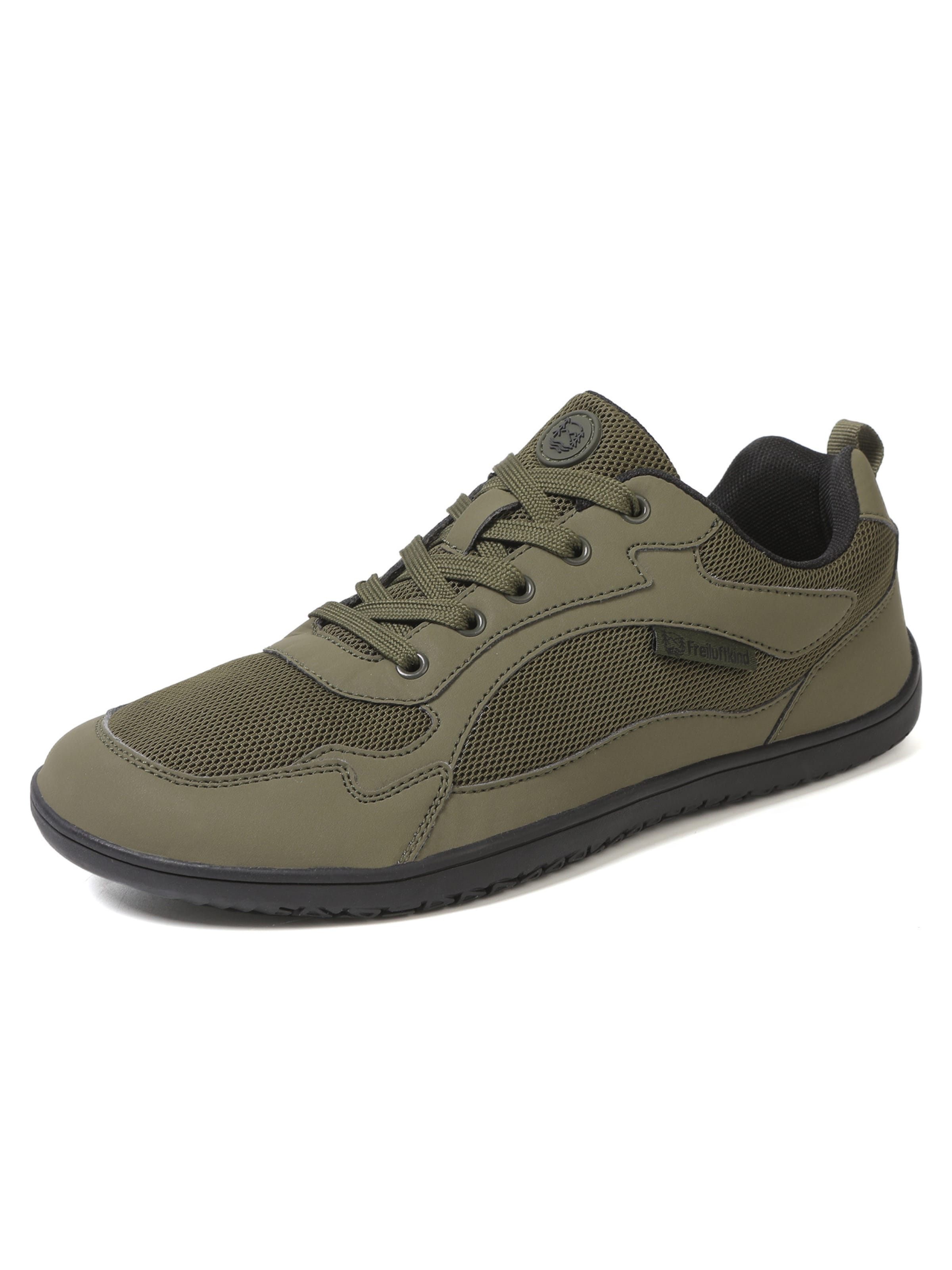 Freiluftkind Athletic Lace-Up Shoes 'Everest' in Green