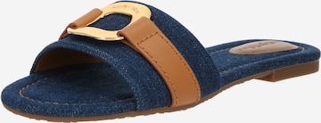 See by Chloé Mule 'KLAIRE' in Blue: front