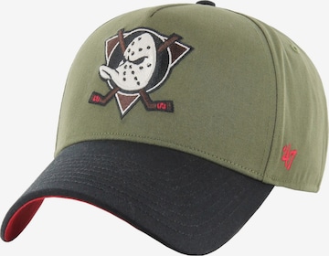 Casquette '47 Brand NHL Vintage Anaheim Ducks MVP DT' 47 en vert : devant