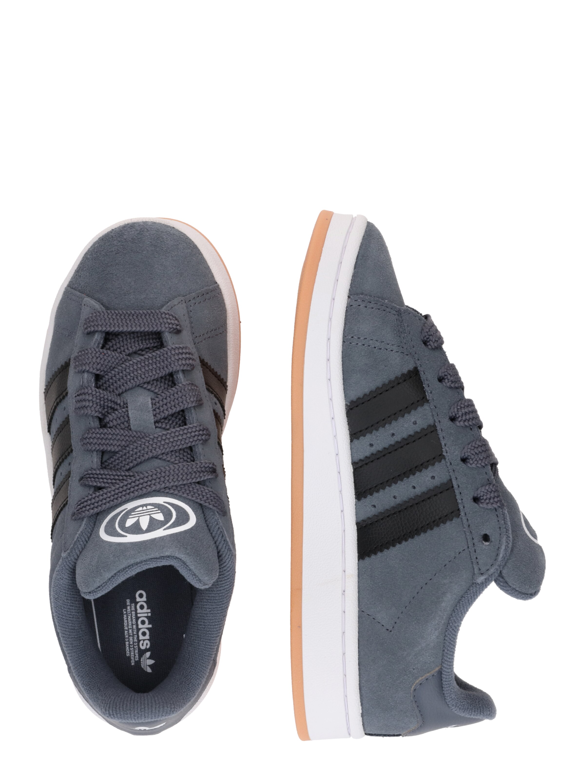 pilka ADIDAS ORIGINALS Sportbačiai 'Campus 00s'