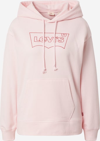 LEVI'S ® Sweatshirt 'Graphic Standard Hoodie' in Pink: predná strana