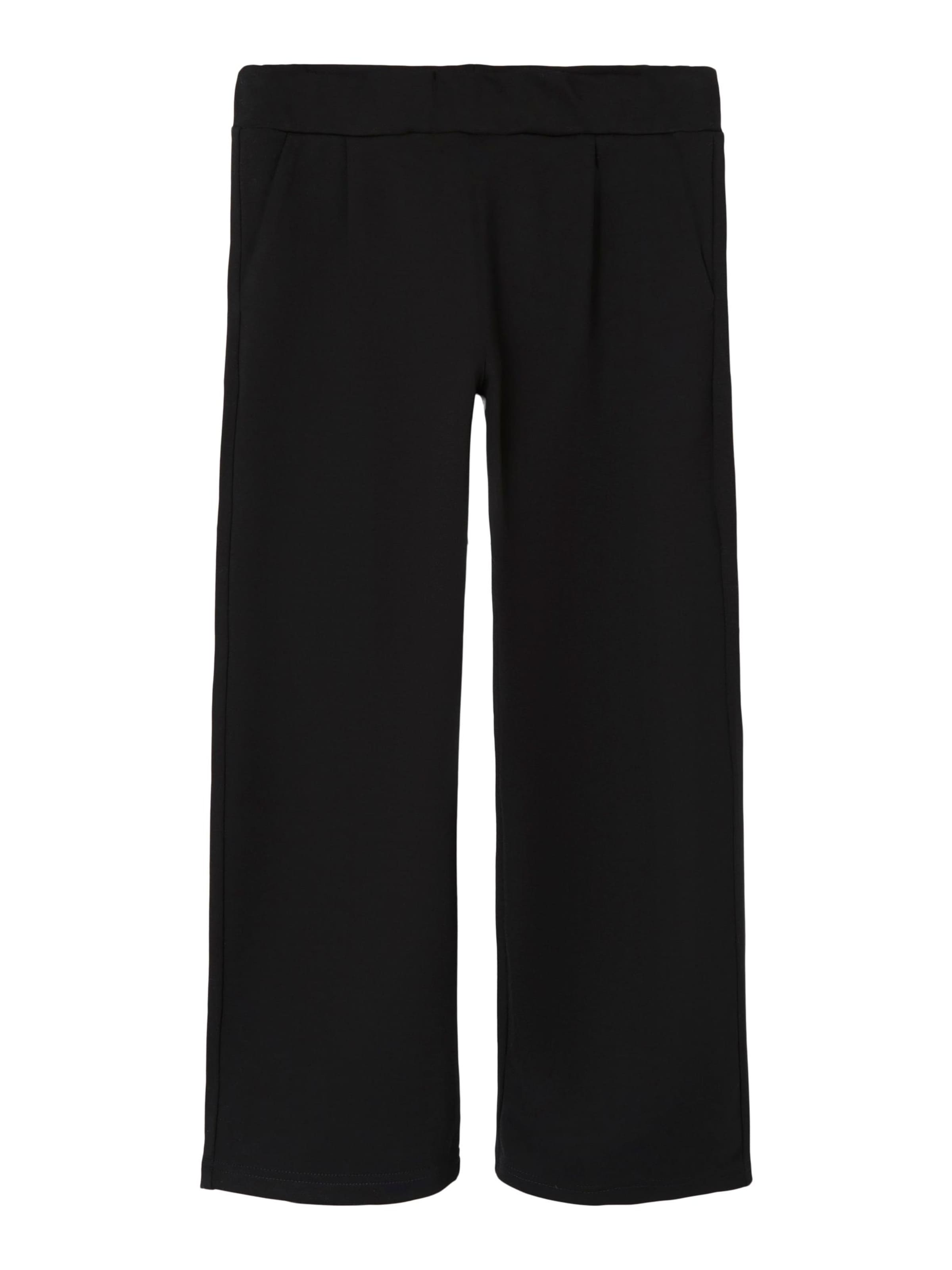 NAME IT - regular Pantalón 'Naida' en negro: frente