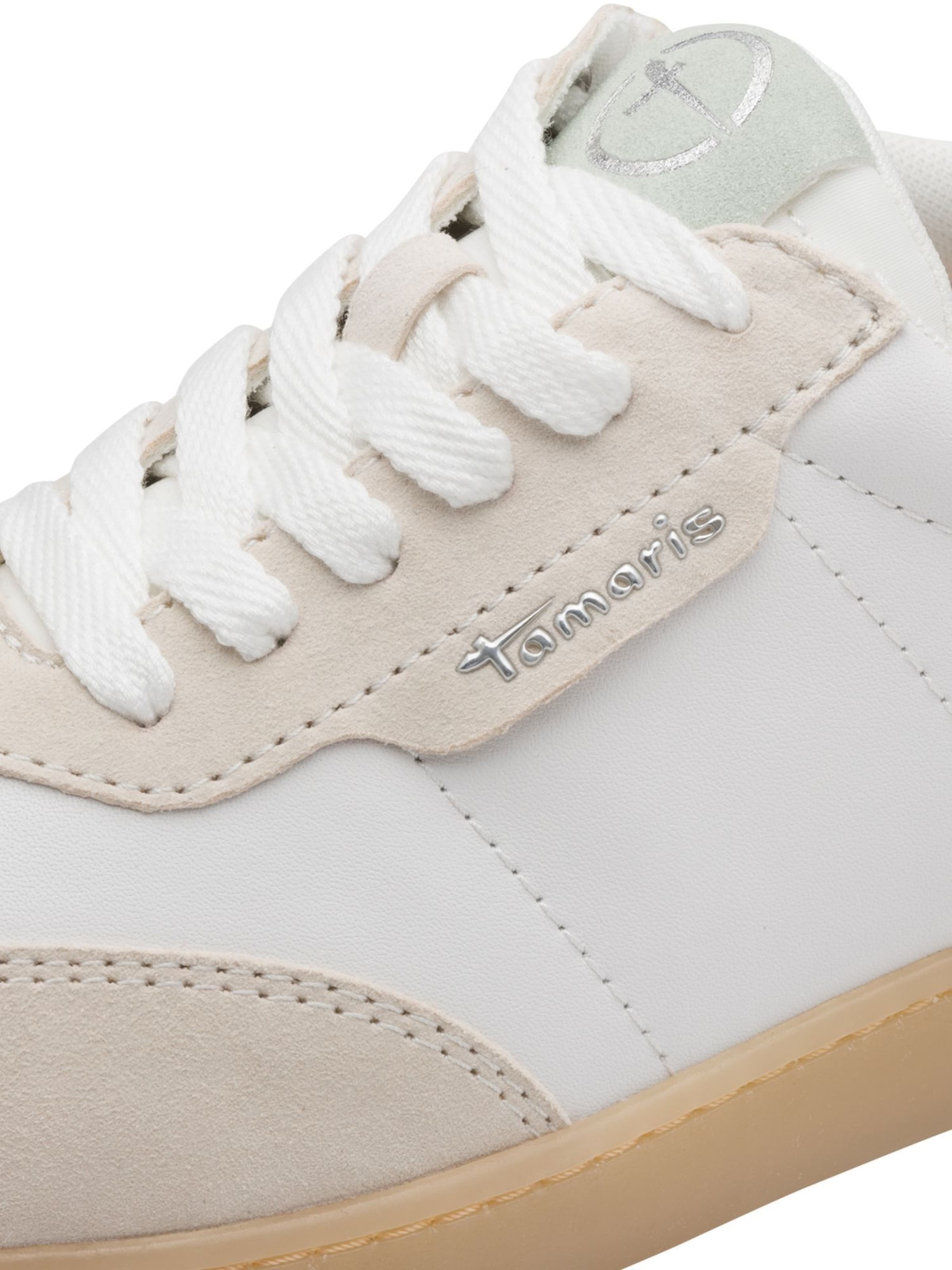Baskets basses Tamaris en blanc
