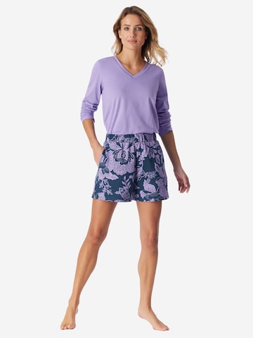 Pantalon de pyjama ' Mix Relax ' SCHIESSER en bleu