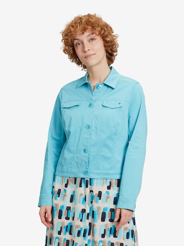 Betty & Co Between-Season Jacket in Blue: front