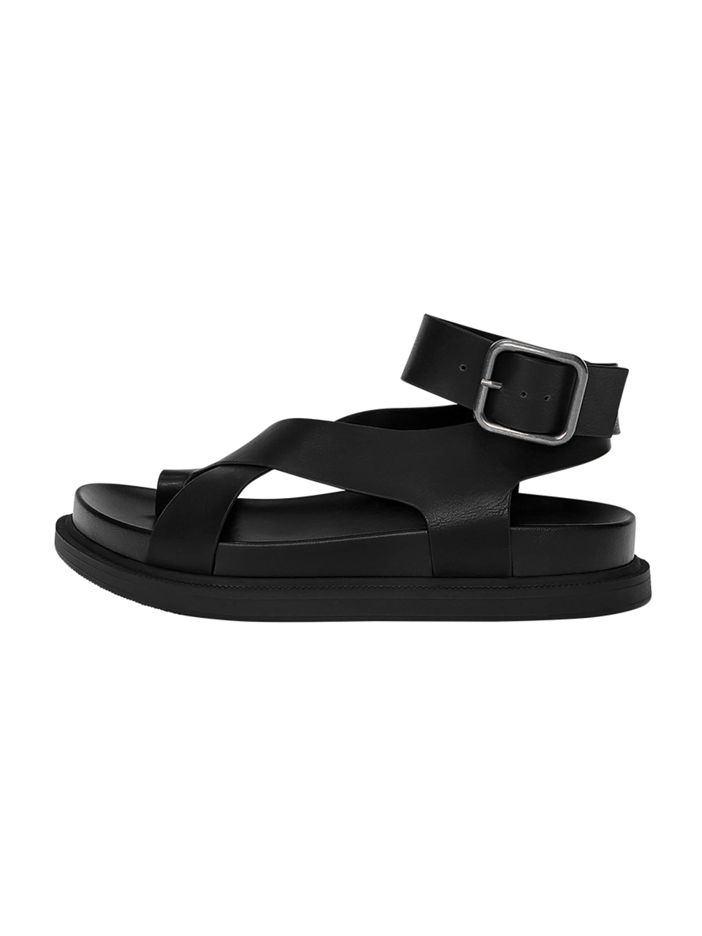Pull&Bear Szandálok - fekete