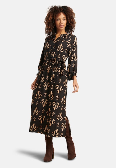 Smashed Lemon Kleid in sand / schwarz, Produktansicht