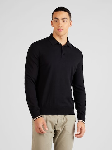 BOSS Black Sweater 'Gemello' in Black: front