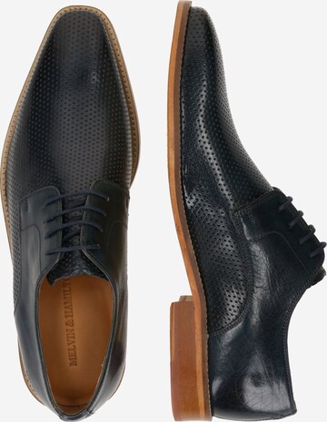 MELVIN & HAMILTON Lace-up shoe in Blue