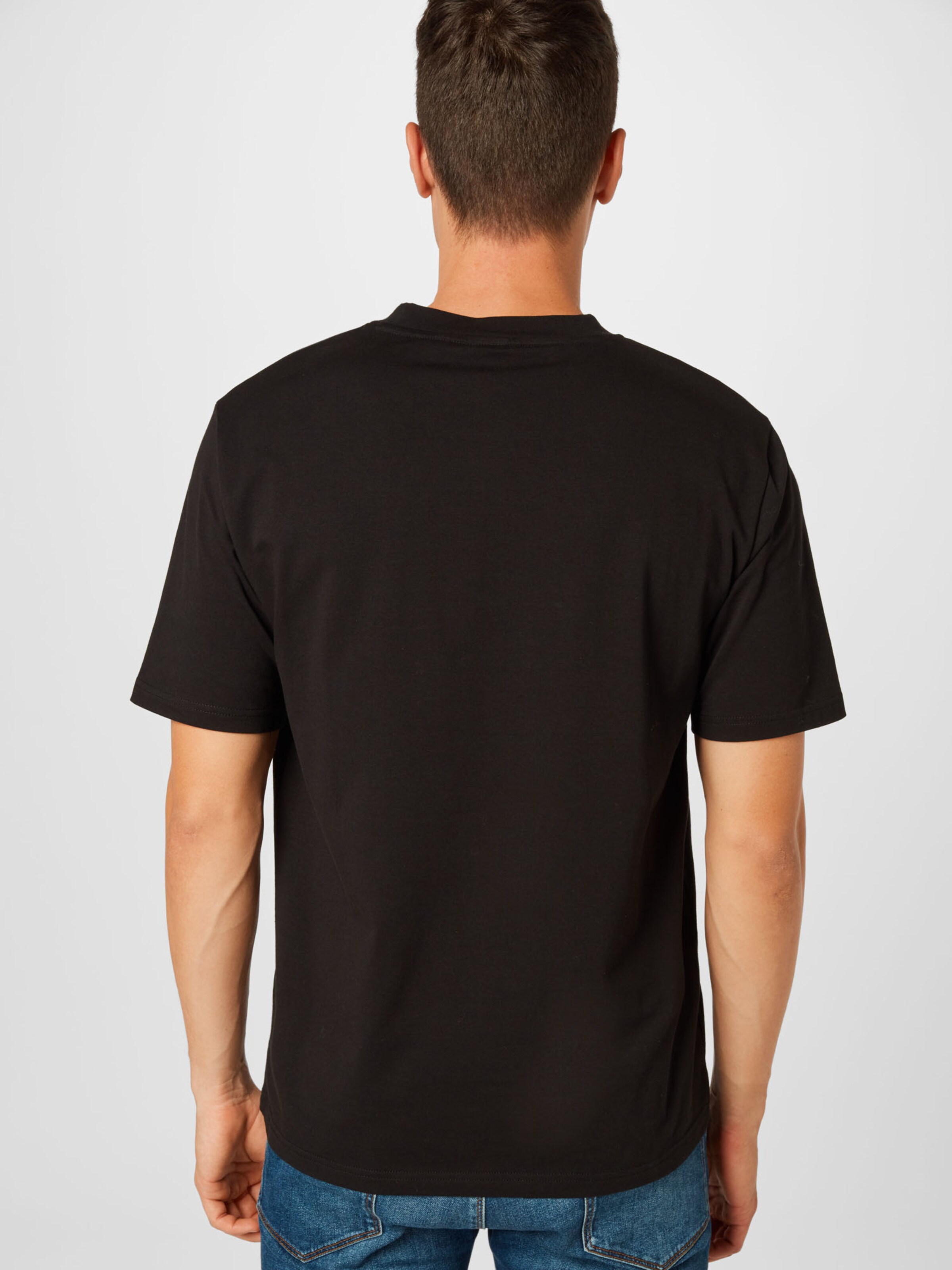 Grandes tailles T-Shirt TANEK BOSS Casual en Noir 